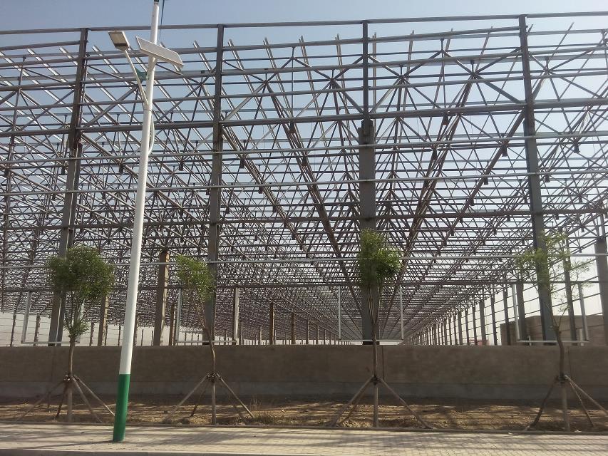 同江汽车工业厂房网架